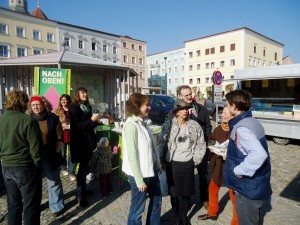 Diskussion wegen des Tittmoninger Stadtplatzes